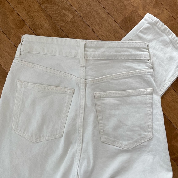 H&M size 2 Cream Mom fit jeans - Picture 6 of 6